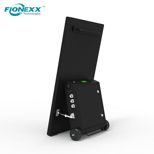 43-Inch Portable LCD Digital Signage Displays High Capacity Battery Powered Moveable For Retail Store