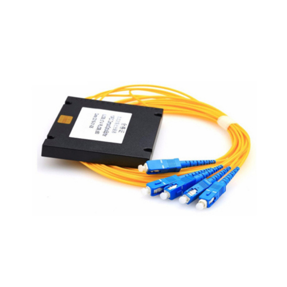 FTTH Equipment PLC Fiber Optic Splitter 1x2 1x4 1x8 1x16