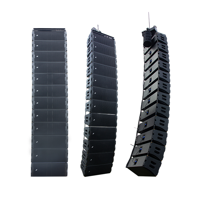 ARE Audio Dual 12" Line Array Outdoor System PA System Set Monitor Speaker for Medium Events