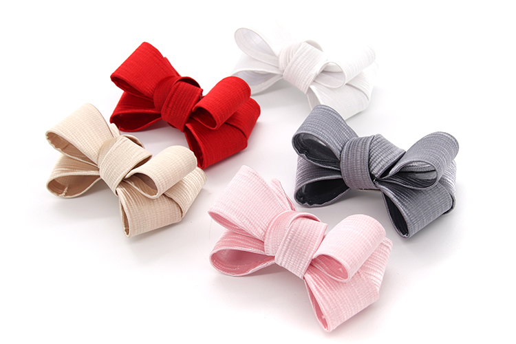 Butterfly Fashion Shoe Decoration 80mm*45mm Special Cloth Material