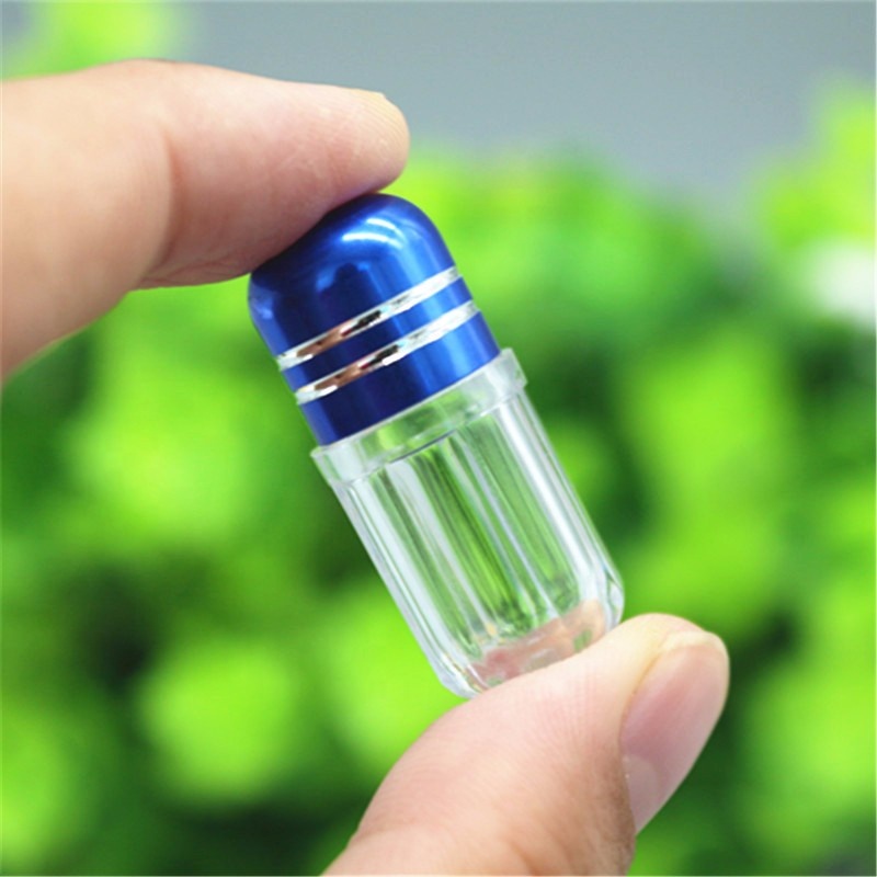 12mm Clear Pill Bottles 3ml Pharmaceutical Bullet Shell