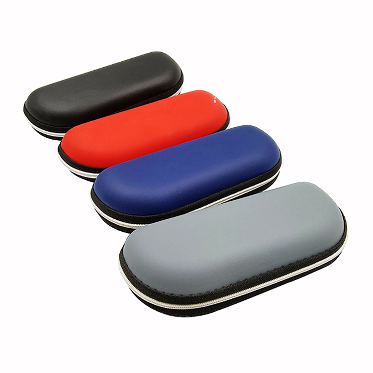 Customization Spectacle Glasses Case With Zipper Eyeglass Travel Case Anti Pressure