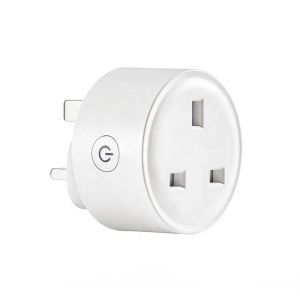 10A AC100V Smart Plug Socket UK Tuya Power Plug Alexa And Google Assistant