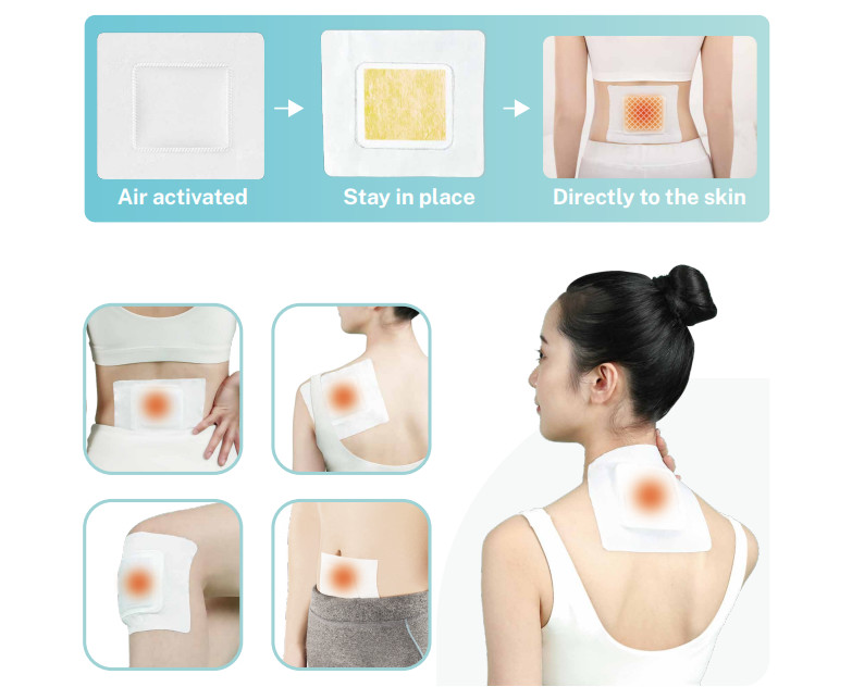 Heat Therapy Period Heating Patch Abdominal Menstrual Heating Pad ODM