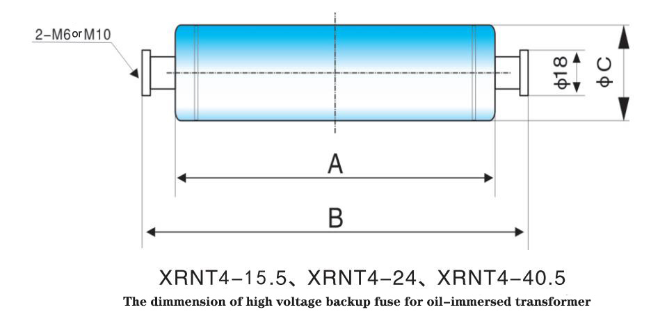 Oil-Immersed Type Transformer Protection High Voltage Limit Current Fuse Backup Fuse Bay-O-Net Fuse Elsp Fuse Cbuc38080d100