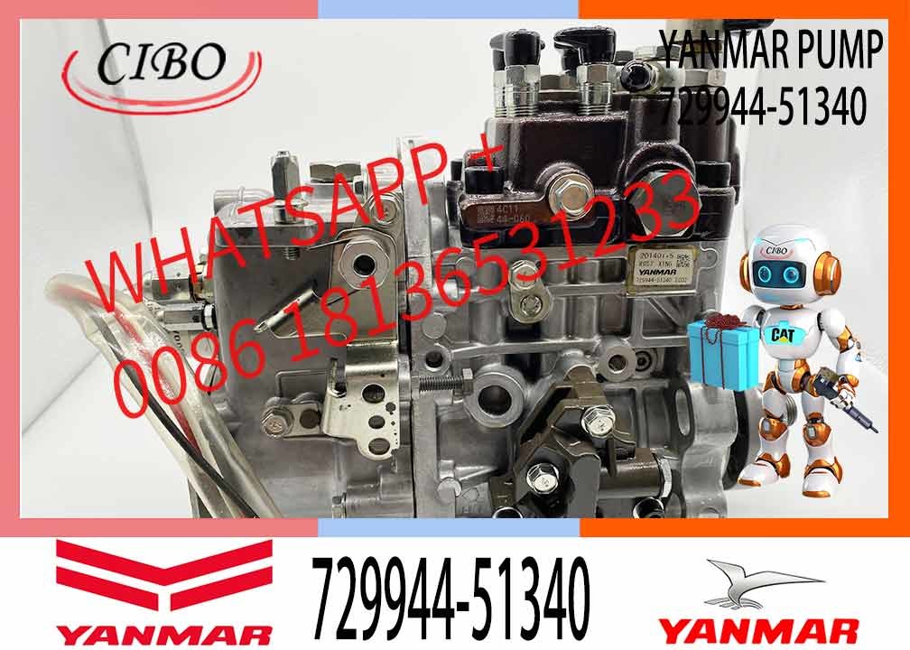 New Diesel X5 Fuel Injection Pump 729944-51340 72994451340 729944 51340 For YANMAR 4TNV98-VSU
