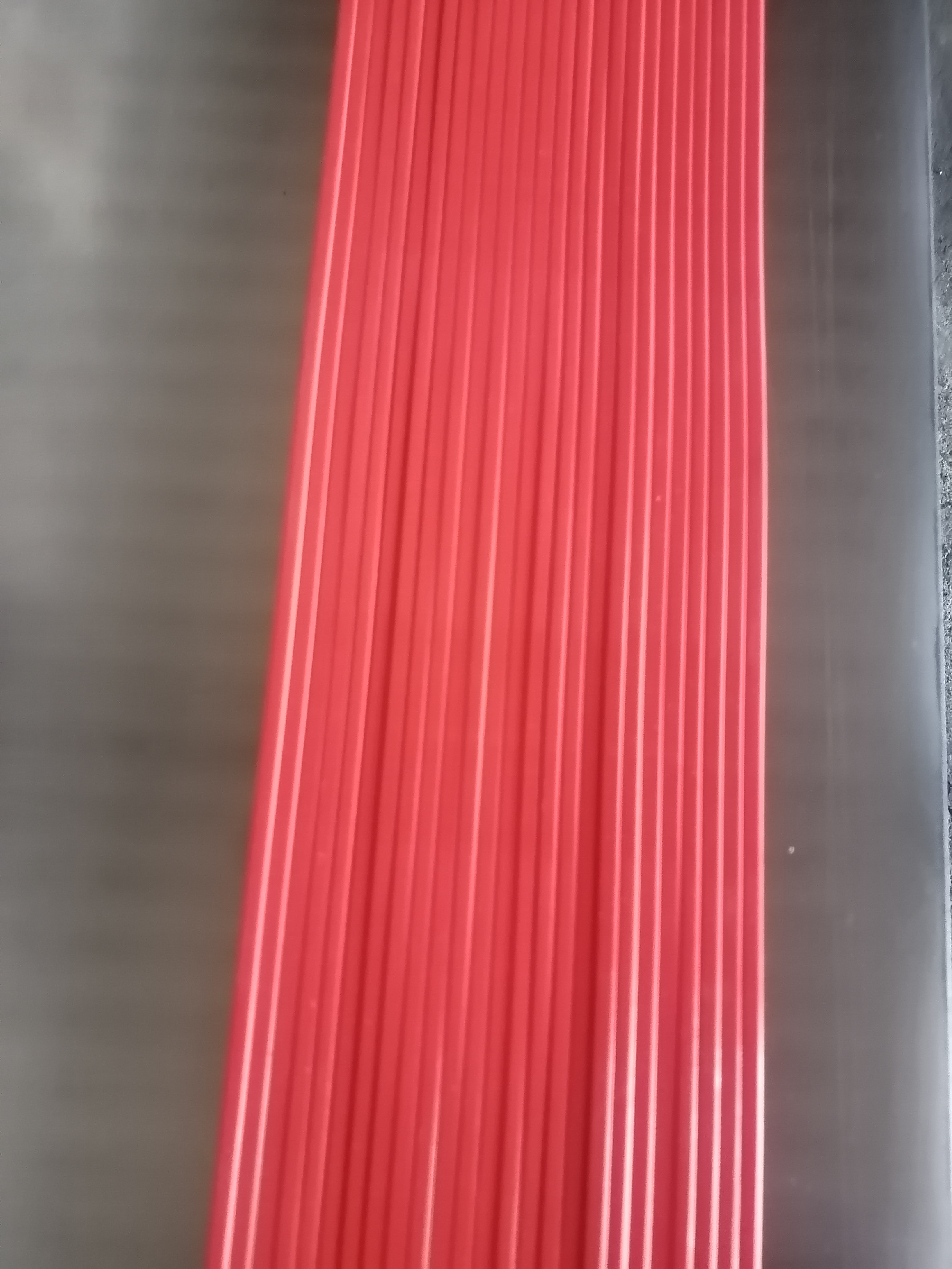 Offset Printing Machine Parts 137 polar cutting sticks Size 10x4.5x1380mm Red Color