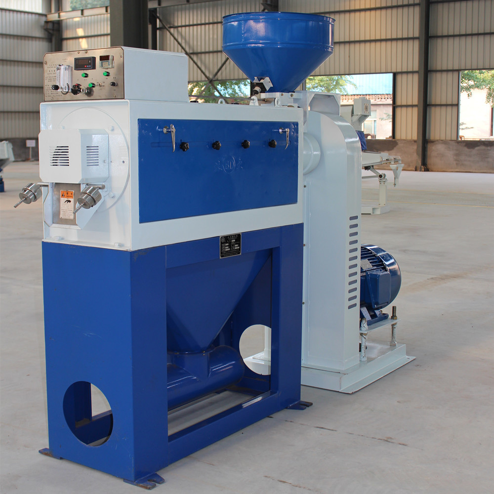 3-4tph Compact Single Silky Rice Water Polisher Grader
