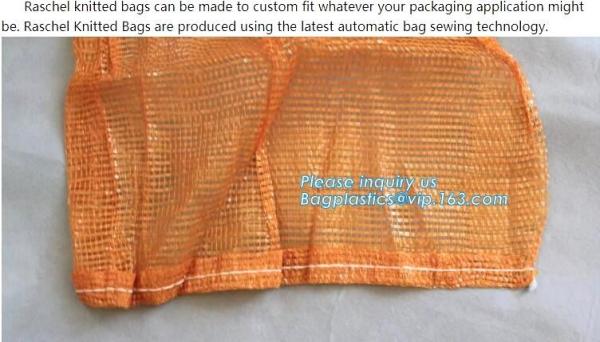 raschel bag,pe raschel mesh bag for fruit and vegetable,Factory price good