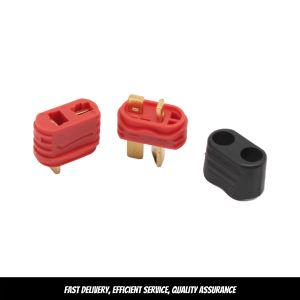 Red T-Deans Connector T-Plug For RC Lithium Polymer Battery ESC Helicopter