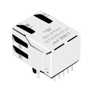 LPJG16426CNL 1000 Base-T Tab Up Without Led 1x1 Port Shielded 8P8C RJ45 Modular