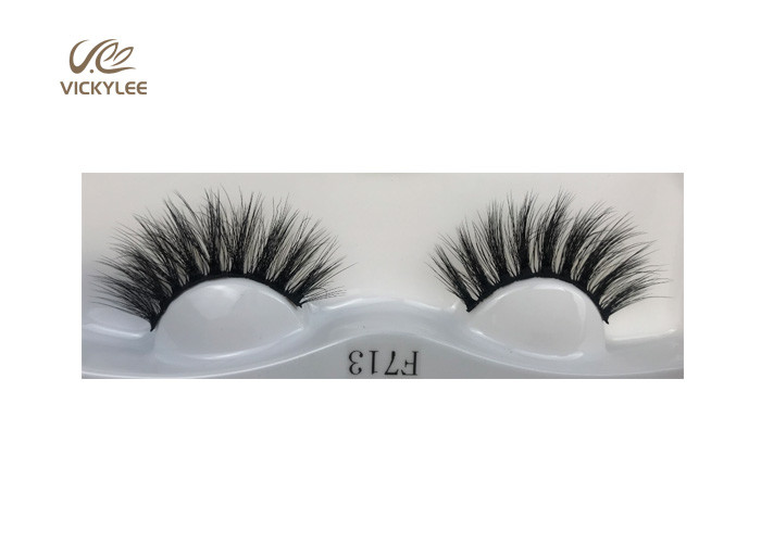 Natural Fascicular 0.06mm Volume Eye Lashes For Makeup