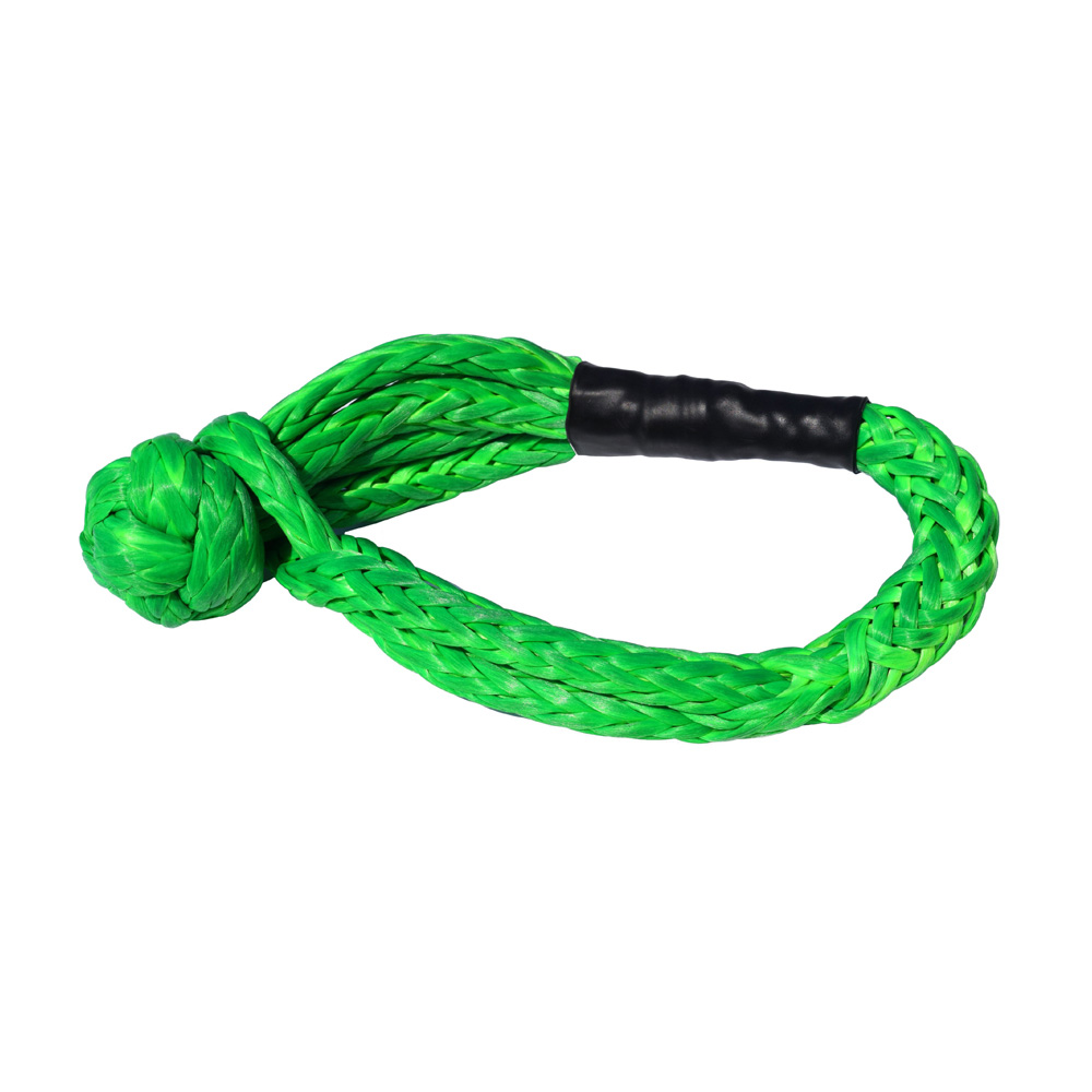 Customized 8/12 Strands Polyester UHMWPE Rope Soft Shackle for Outdoor Applications