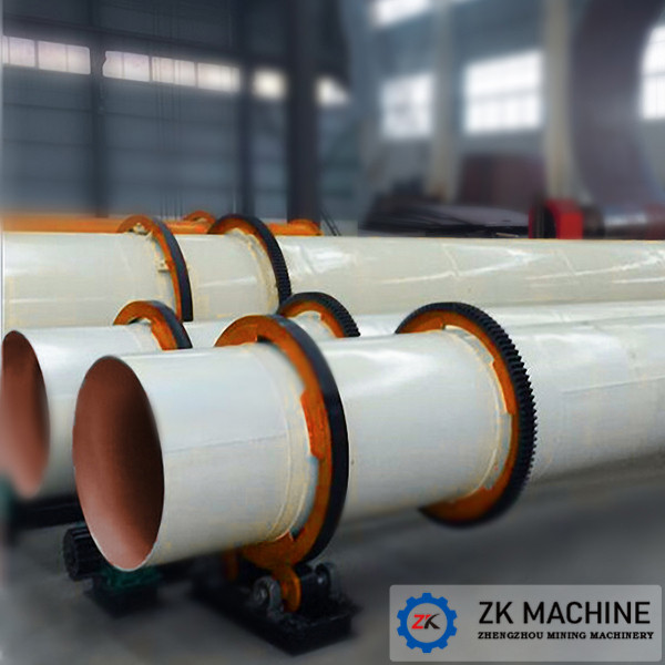 Sludge Fly Ash Coal Powder 35TPH Industrial Rotary Dryer