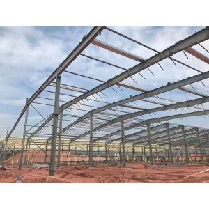 China Steel Structure Company Steel Cladding Warehouse Shed Solutions on sale
