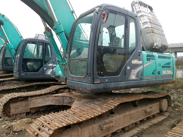 Used Hydraulic Crawler Excavator Kobelco260 / Used Japan Original Second Hand Excavator Kobelco260 original Japan