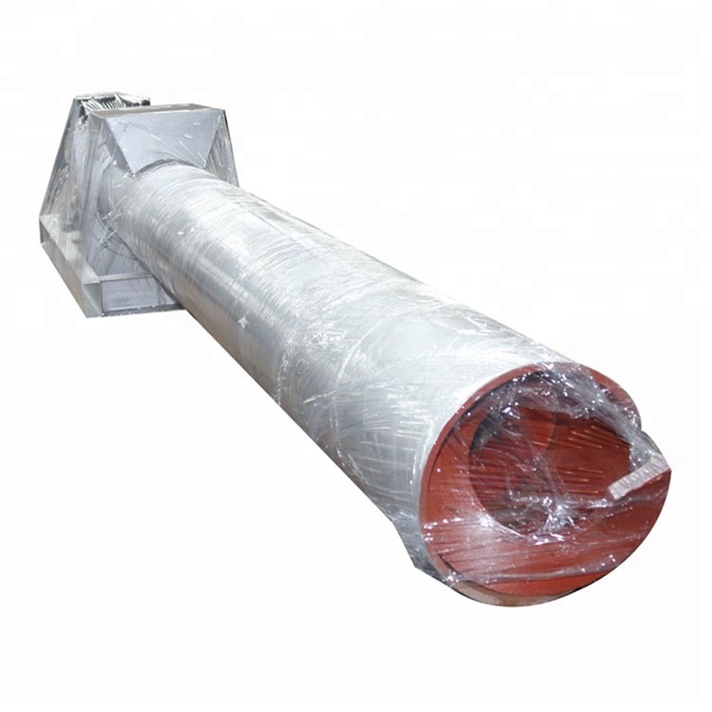 Flexible Sediment Transport Carbon Steel Painting Shaftless Screw Conveyor