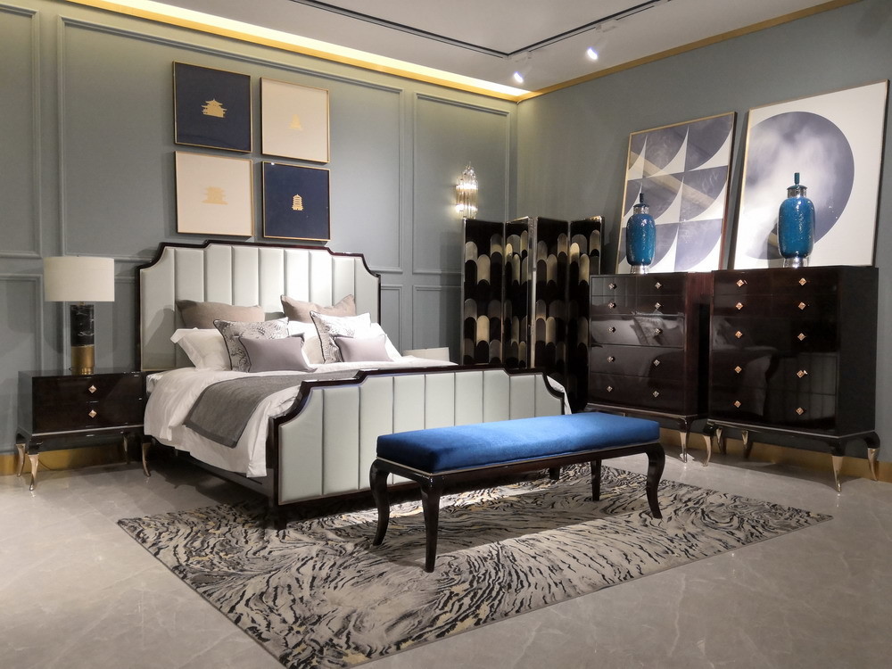 Custom made furniture factory who supply hotel furniture console table and coffee table for Lobby Leisure furniture
