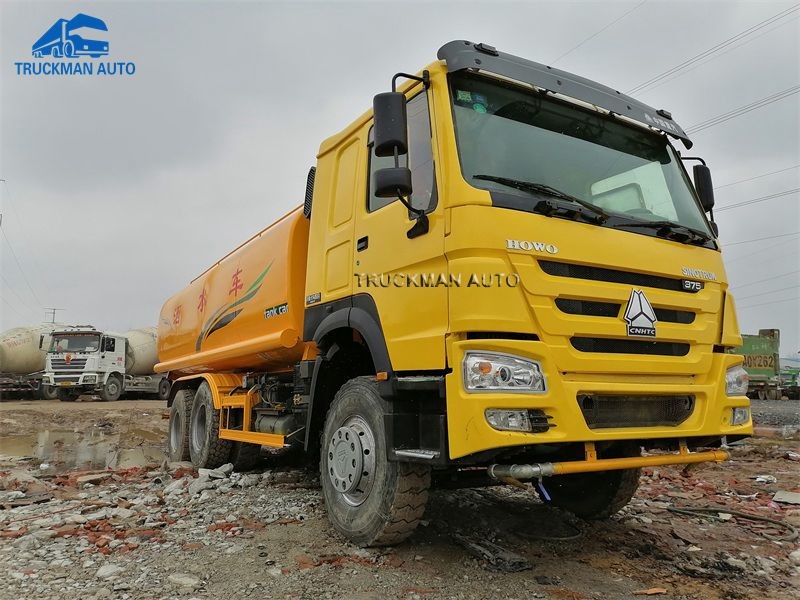 20000 Liter Used HOWO Water Truck WD615.47 Engine