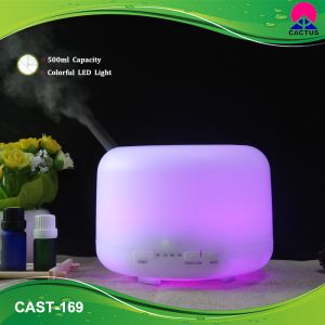 Small Electric Essential Oil Mist Diffuser 30dB 500ml PP Material