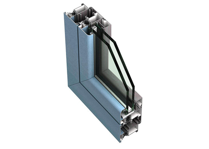 Casement 1.4mm Thermal Break Extruded Aluminium Frame For Apartment
