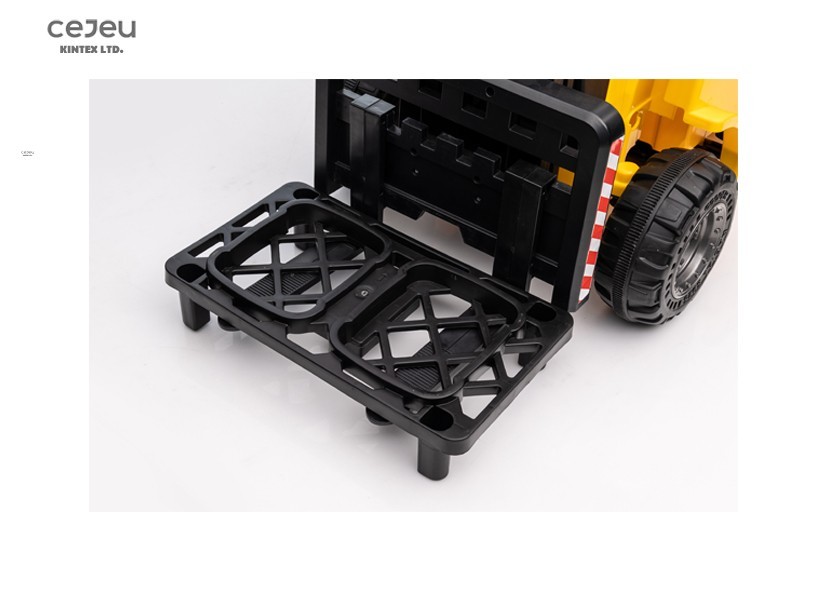 Children's engineering car toy car. Forklift Trailer toy car Light/Music