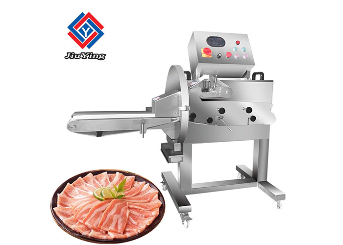 TJ-304B Commercial Double Blades Cooked Meat Slicer For Cutting Roast pork/Tripe/Fat Sausage/Beef