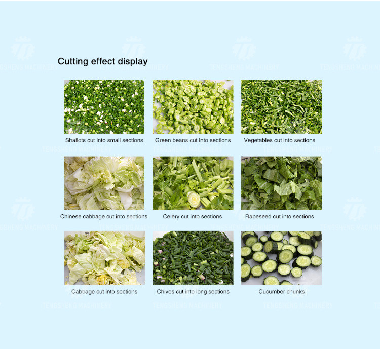 140KG Multi-functional canteen vegetable cutter commercial slicer Slicer Slicer Cabbage, potato, radish, onion, bean