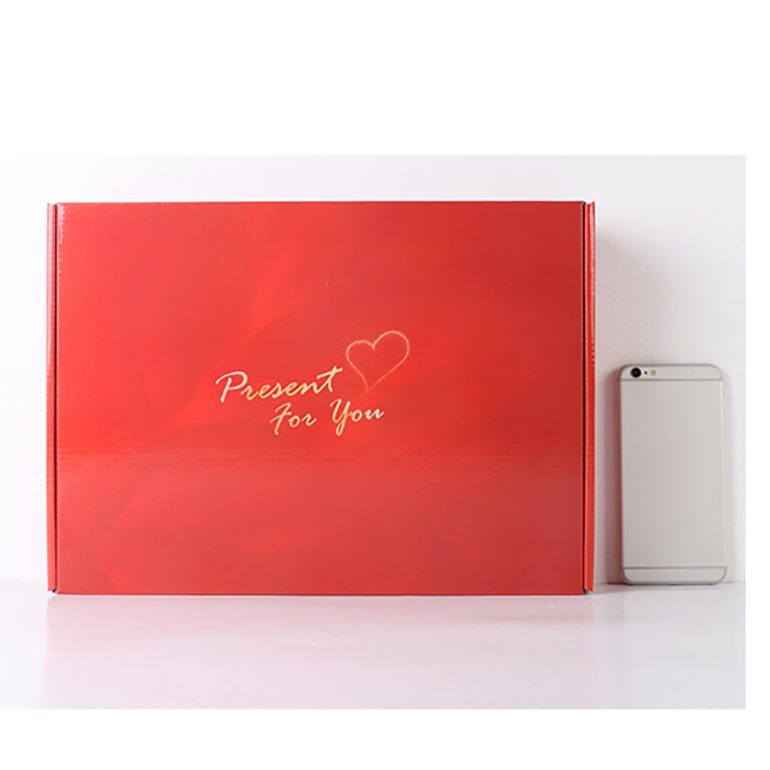 Corrugated Superflat Mailing Box Custom Paperboard Mailers Offset printing