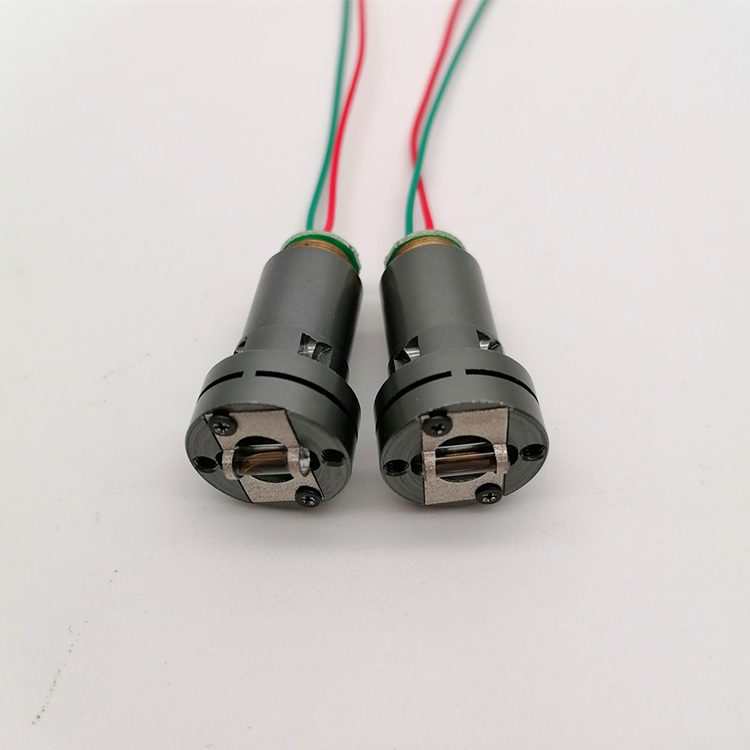 High Precision 545nm Green Dot Laser Module 10mW 20mW 30mW 50mW 100mW with Voltage 2.6-3.0V