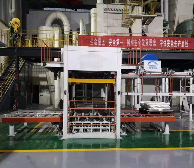 Automatic Flat Palletizer Stacker For Powder Bag / Particles Bag