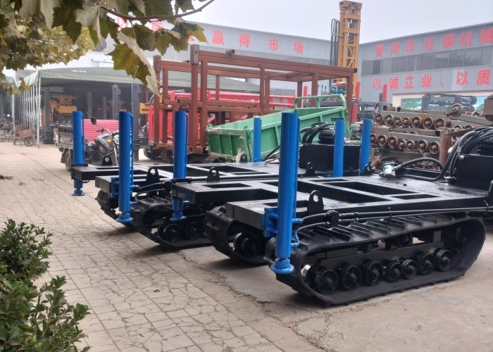 Rubber Crawler Dumper Track Transporter With Customized Loading Capacities