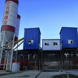 Ready Mixed Concrete Mixing Plant Small Concrete Batching Plant Cement Skip Type