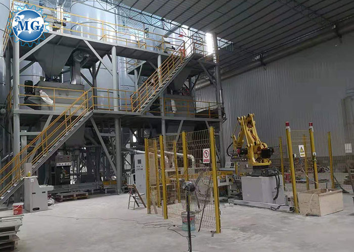 High Precision Dry Mix Plant 100m2 Industrial Automatic Tile Adhesive