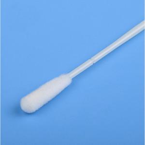 China 150mm Nylon Flocked Oral Medical Disposable Sterile Swab on sale