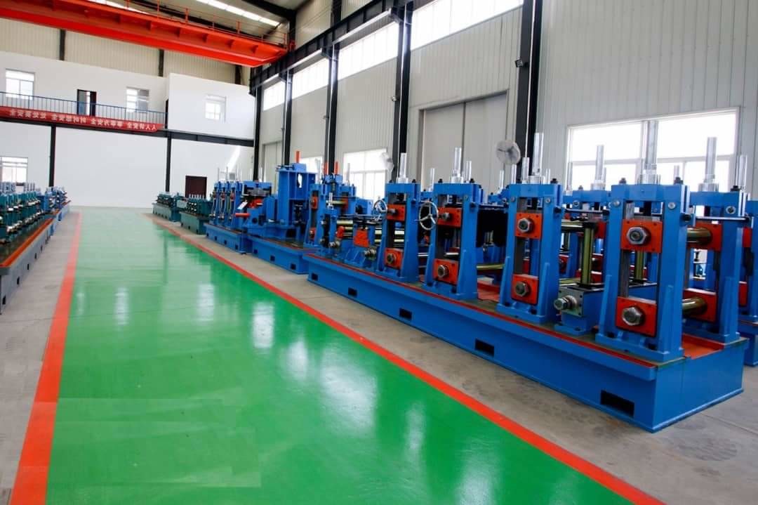 Square Steel Pipe Manufacturing MS Erw Tube Mill
