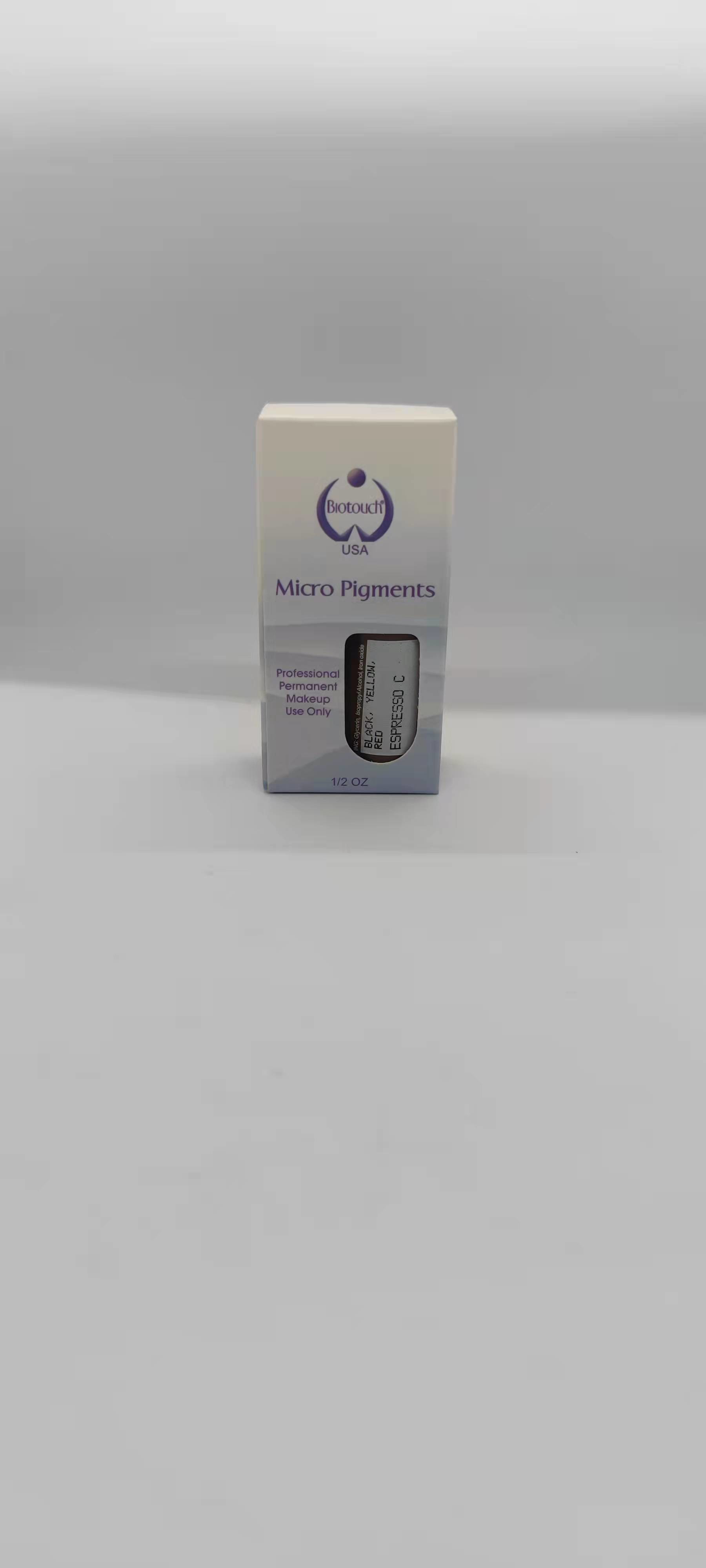 Biotouch Micro Pigment Espresso Pigment Color Permanent Makeup Microblading Supplies Eyebrow Shading MicrGel polishgmentation