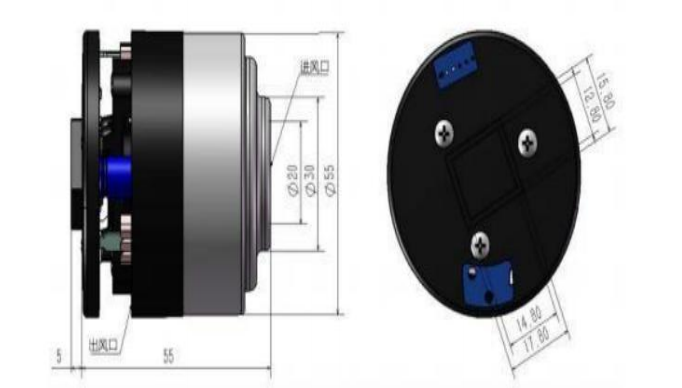 Brushless DC Vacuum Cleaner Motor  400W DC28.8V KG-5560C28.8 110000RPM 1