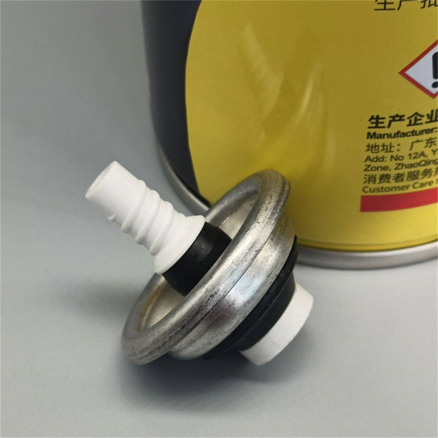 Heavy-Duty Foam Dispensing Valve for Construction Cleanup with Abrasion-Resistant Build