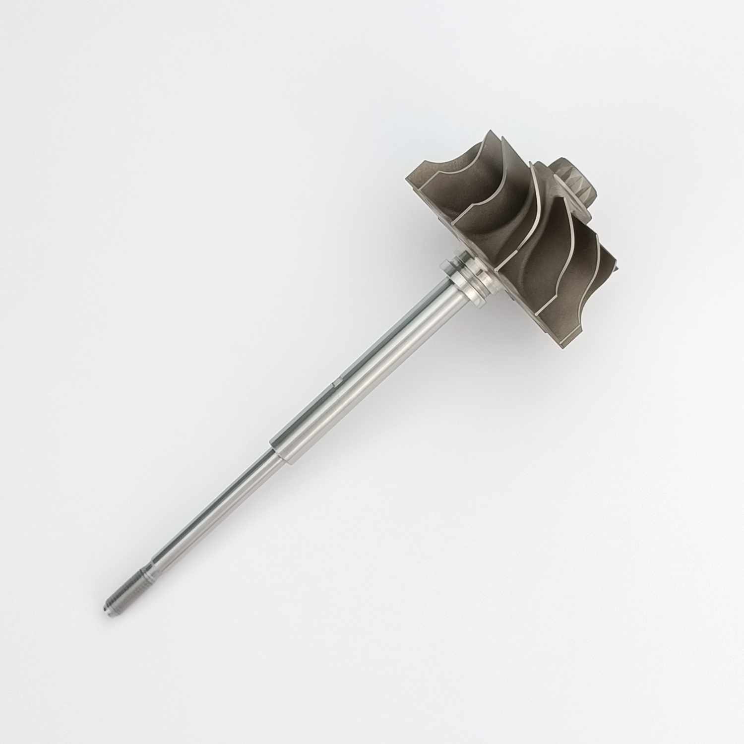 MS-TECH Turbo HE500VE Turbine Wheel Shaft 2835855 Ind 84mm Exd 68mm Blades12