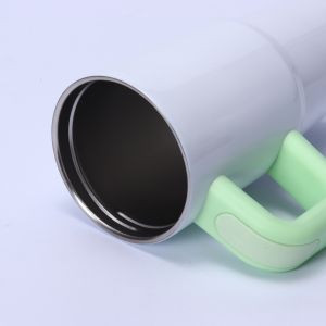 Stainless Steel Insulated 14oz Sublimation Handle Car Cup Portable Sublimation