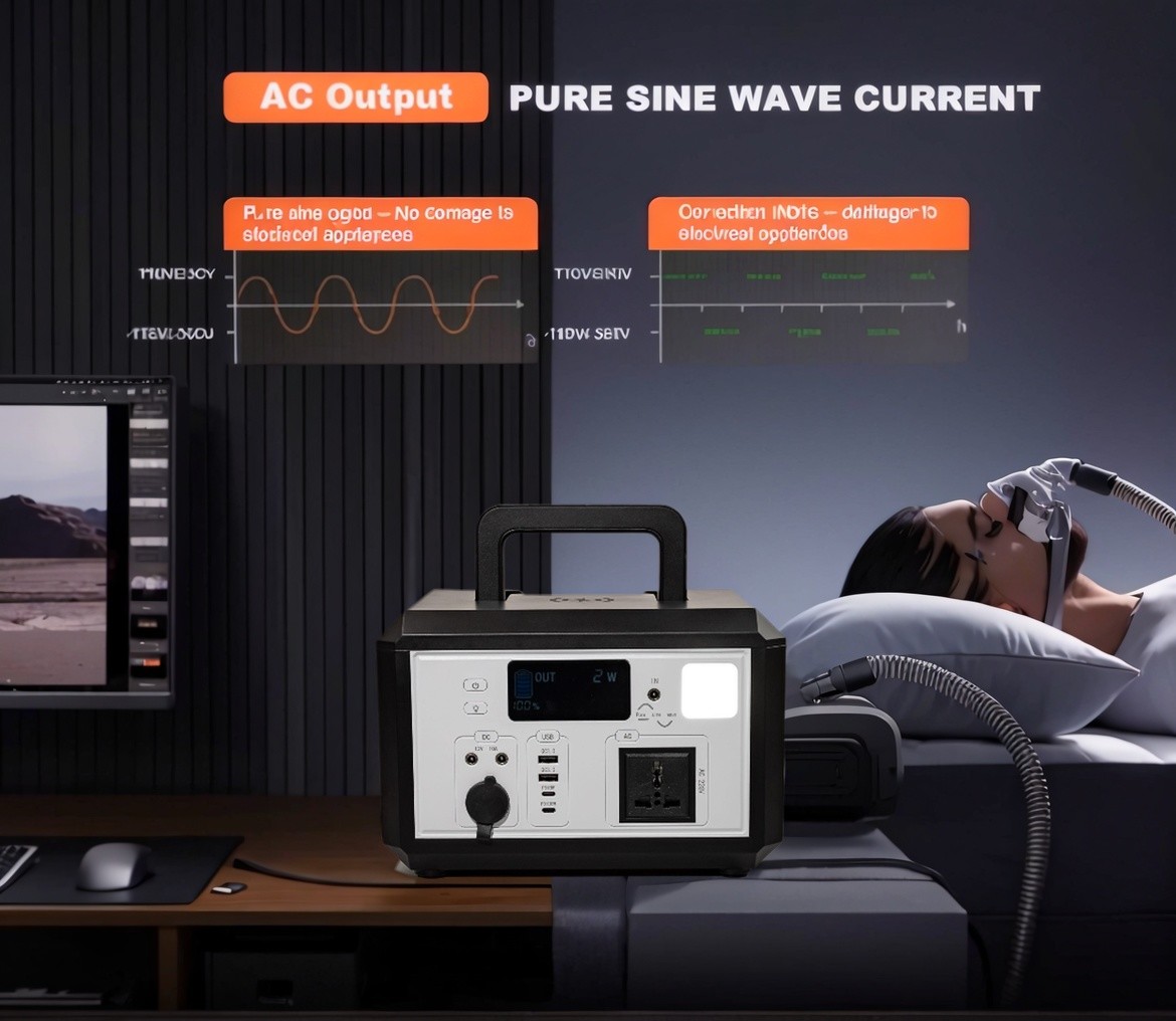 IP65 Longer Cycle Life Eco Flow Replacement Portable Power Generator With BMS For Home Backup System