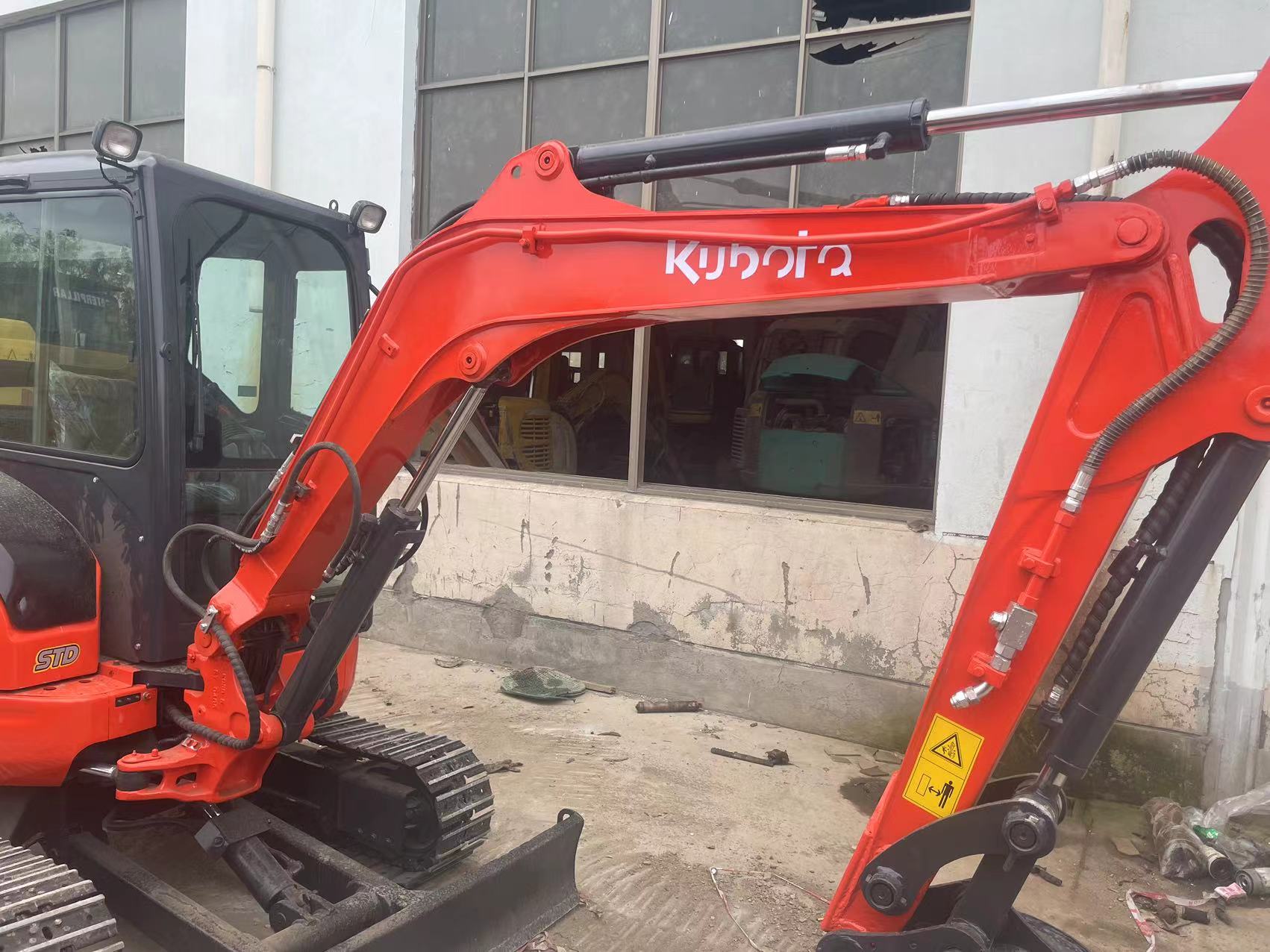 Used agricultural machinery equipmentmini excavator Kubota U35 digger used mini excav sale for excavators mini in large stock.