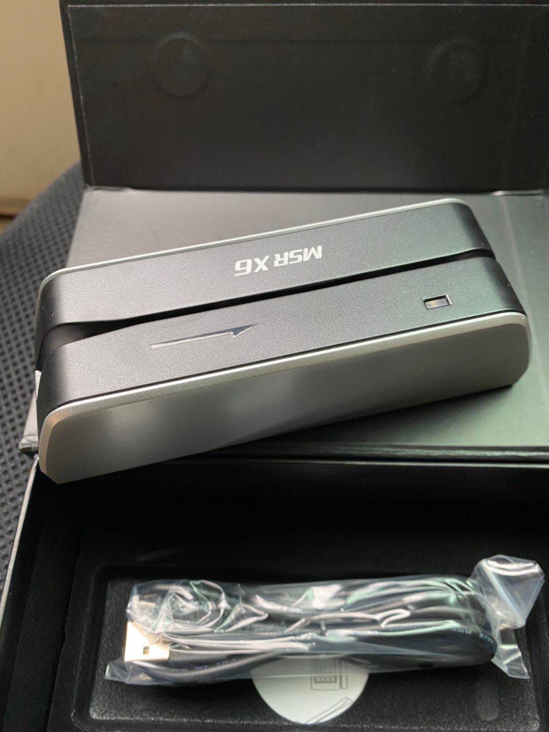 DMV Standard Affordable USB Interface MSR-X6 Magnetic Stripe Smart Card Reader Writer