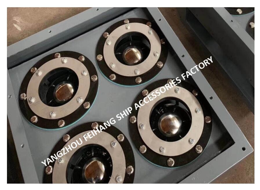 STEEL PLATE AIR PIPE HEAD MODEL:HSS-TYPE FH-5K-250A INTERNAL COMPONENTS -4 FLOATING BALLS