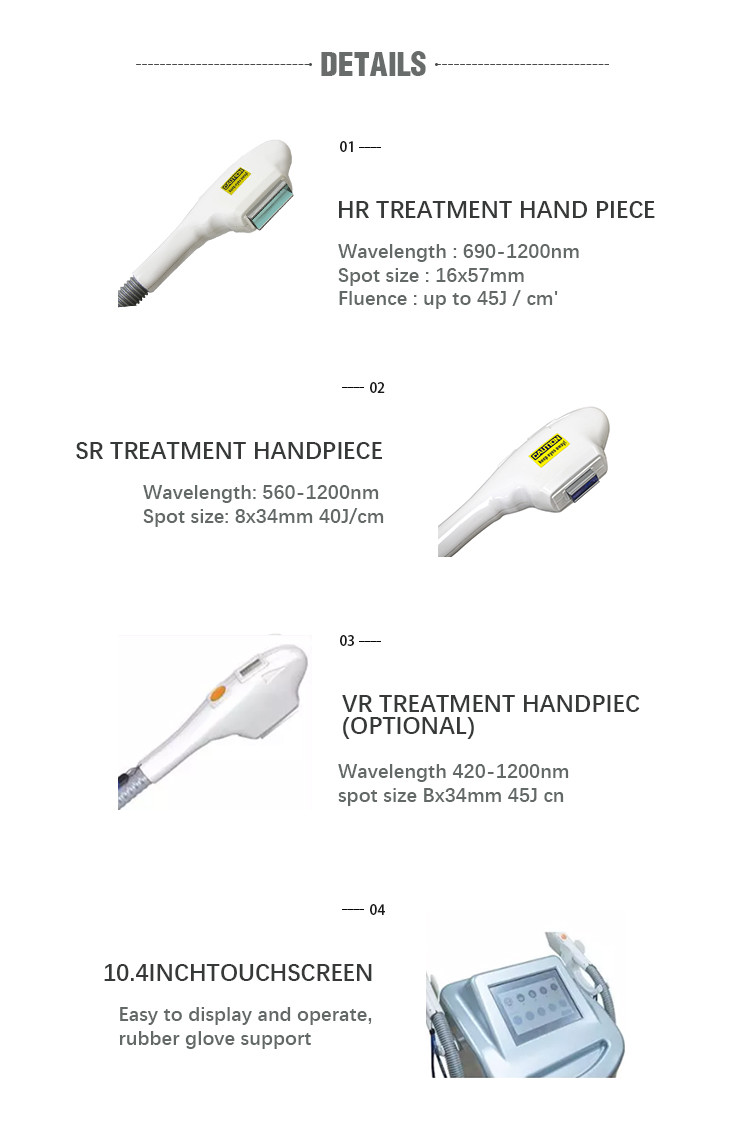 Professional IPL Photofacial Machine for Skin Rejuvenation / Hair Removal