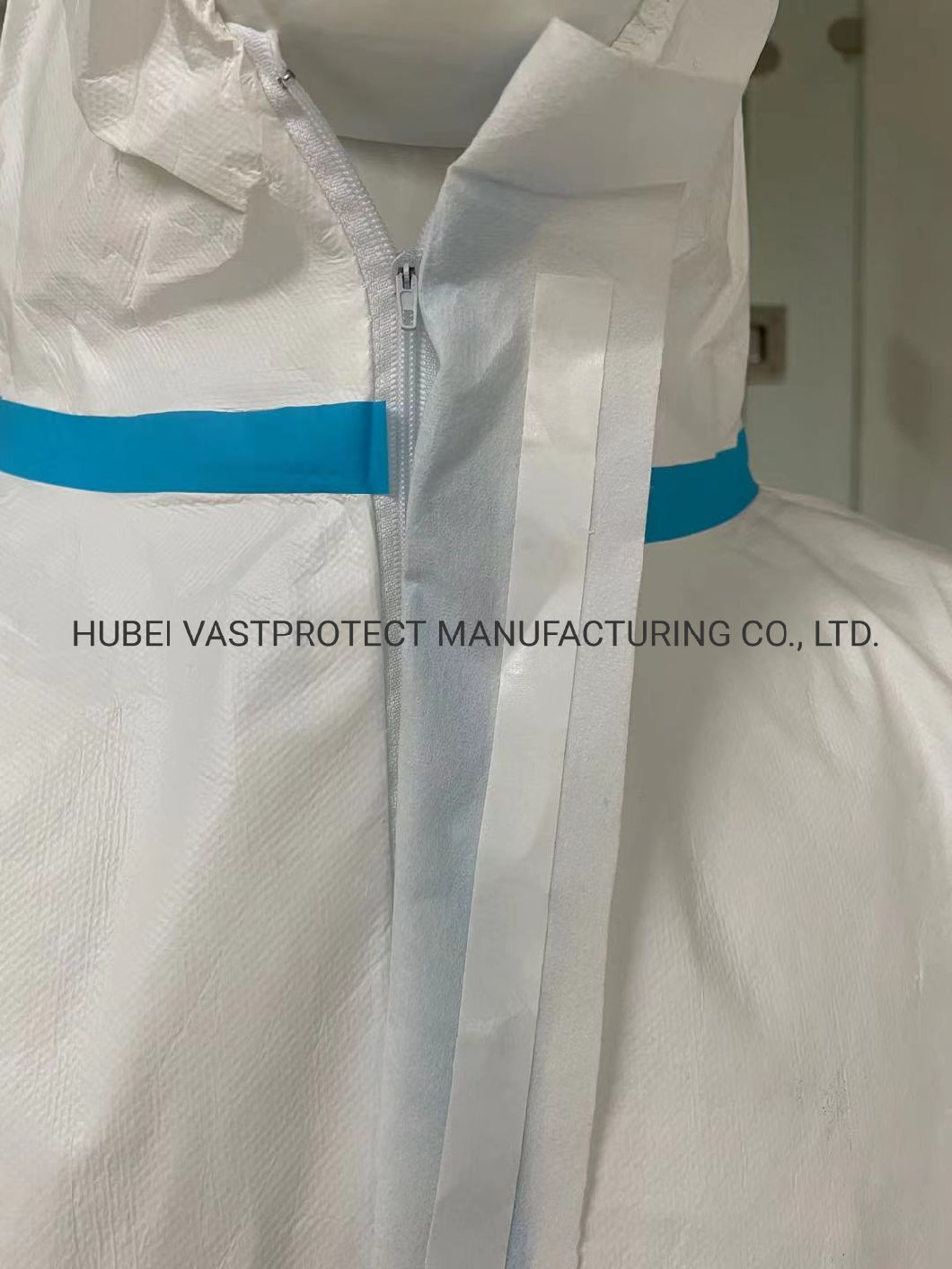 CE Approved Type 4 5 6 Heat Sealed Tape Seam Disposable Microporous Coverall
