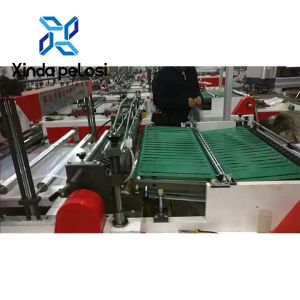 Automated Three Side Seal Pouch Making Machine 110pcs/Min High Speed