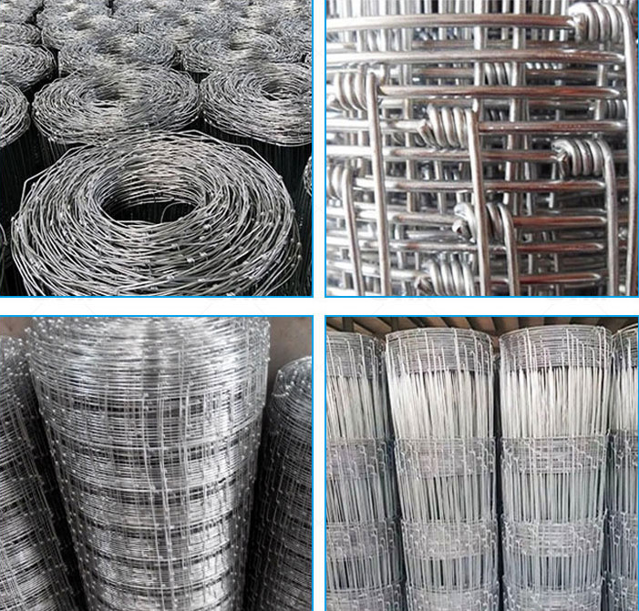 1.2m Height Hot Dip Galvanized Wire Cattle Fencing 200m Length