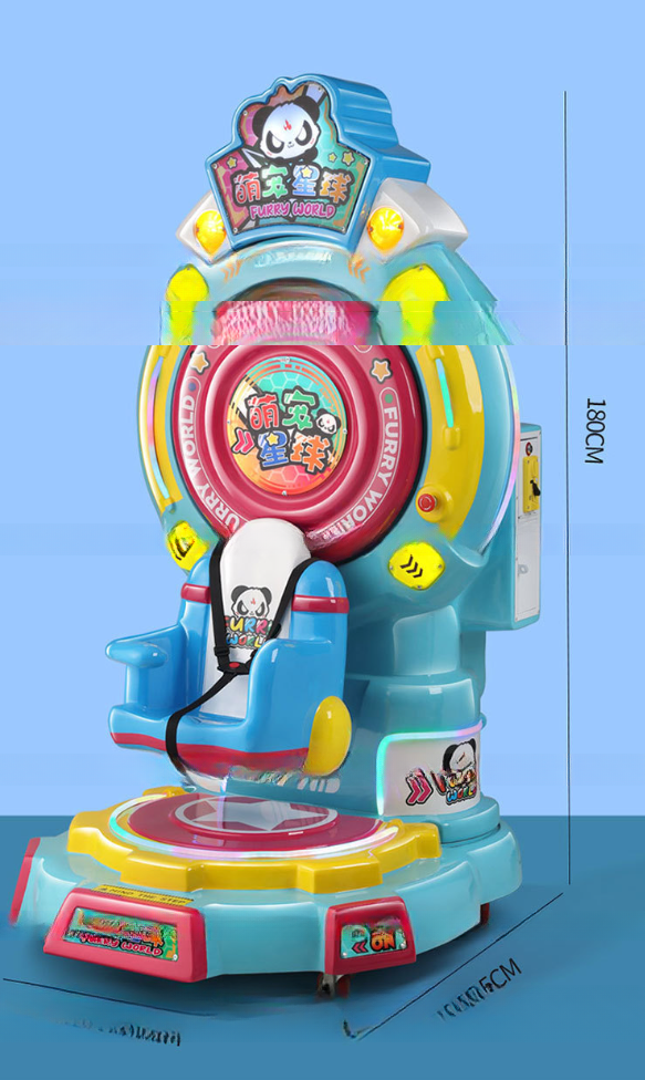 Dreamland children electric coin operated rocking car fiberglass kids paradise park happy Ferris wheel kiddie rides game machine